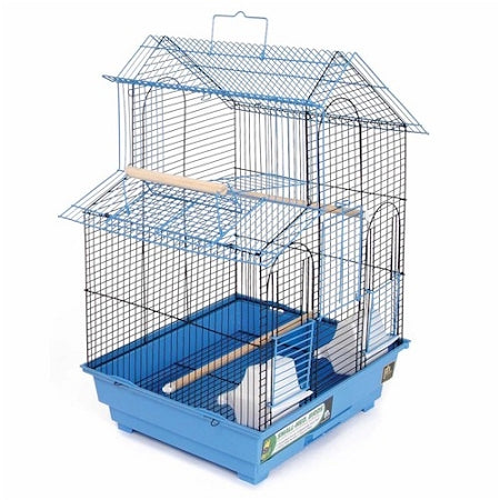 House Style Bird Cage - Red