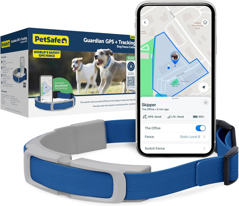 PetSafe Guardian GPS + Tracking Dog Fence Collar Ð Wireless Dog Fence with Real-Time Tracking