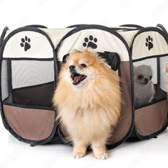 Soft Sided 2 Door Dog Playpen